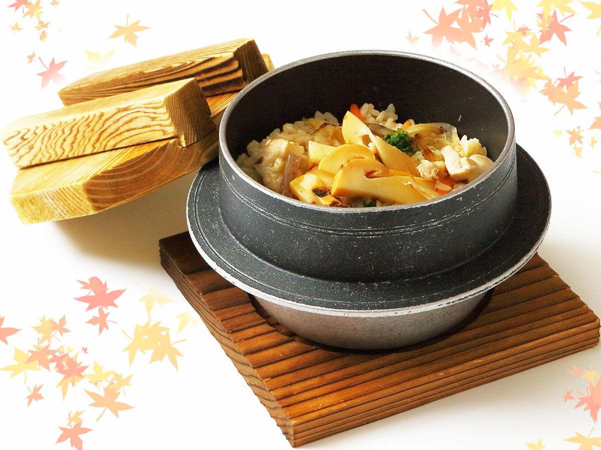 松茸釜飯 イメージ