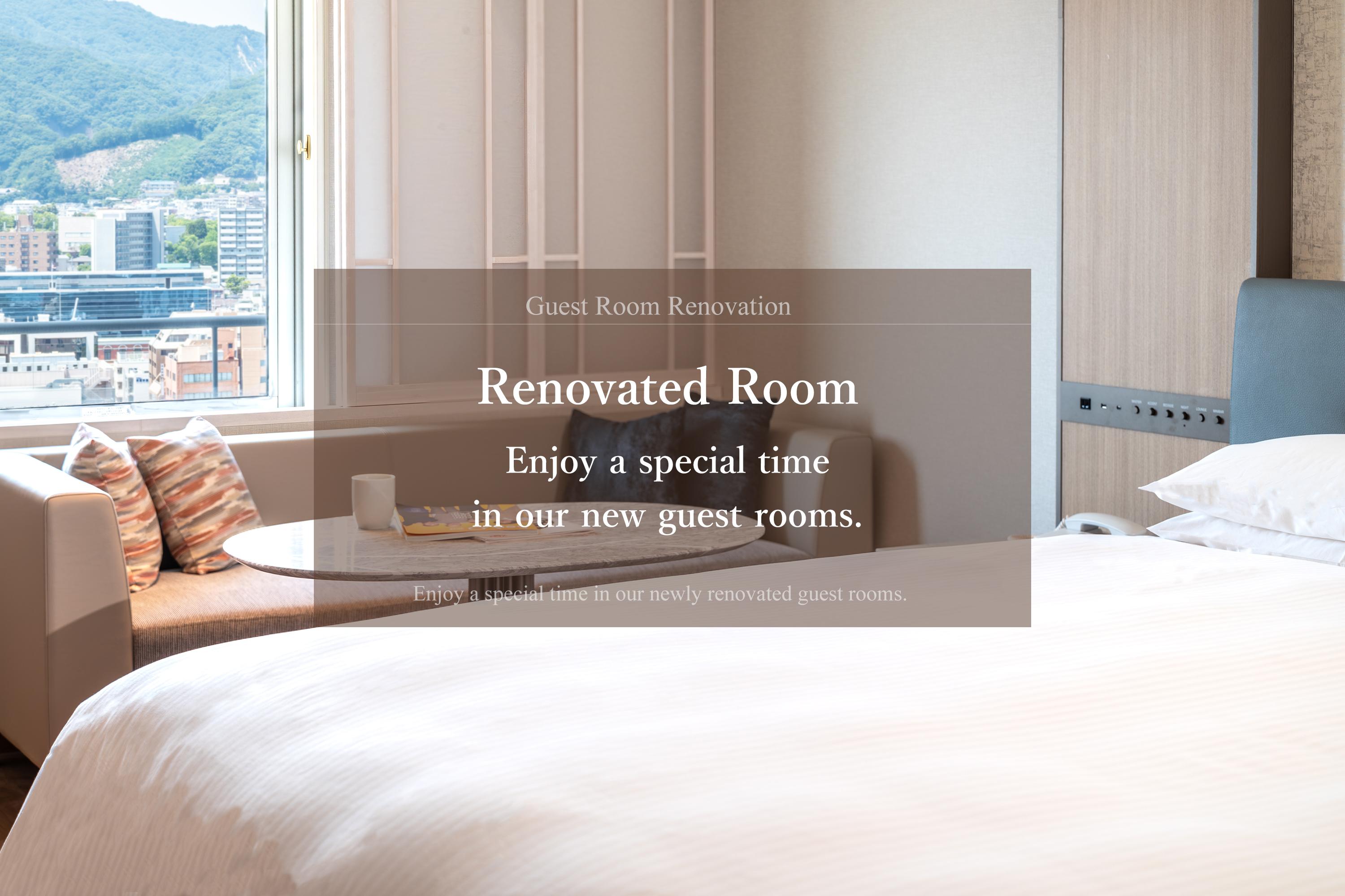 Renovated Room Enjoy a special time in our new guest rooms.