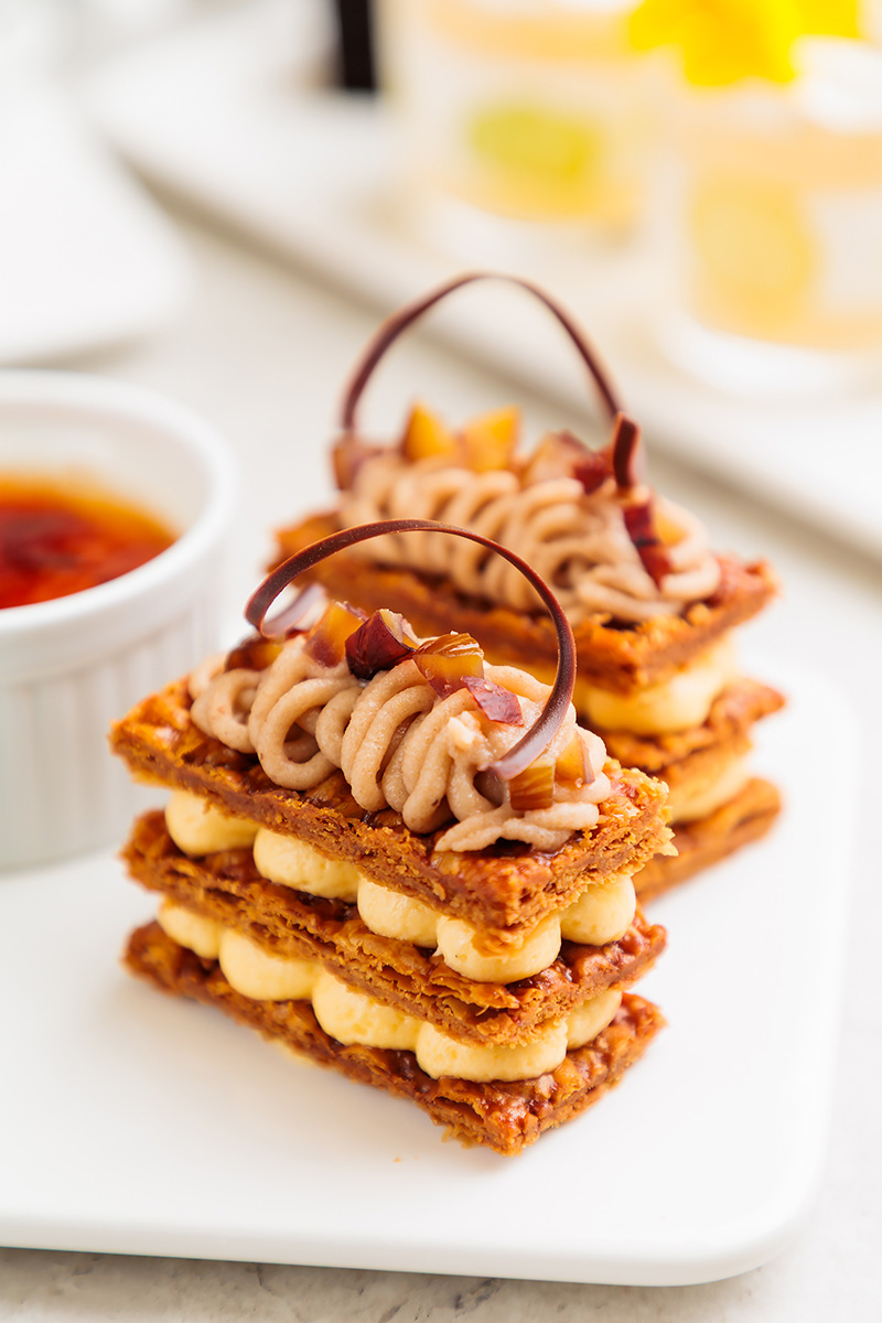 栗のミルフィーユ