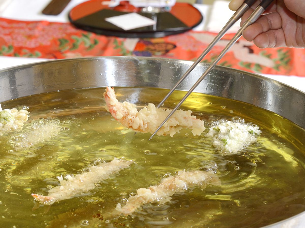 聴涛館 特別会席 お座敷天婦羅イメージ