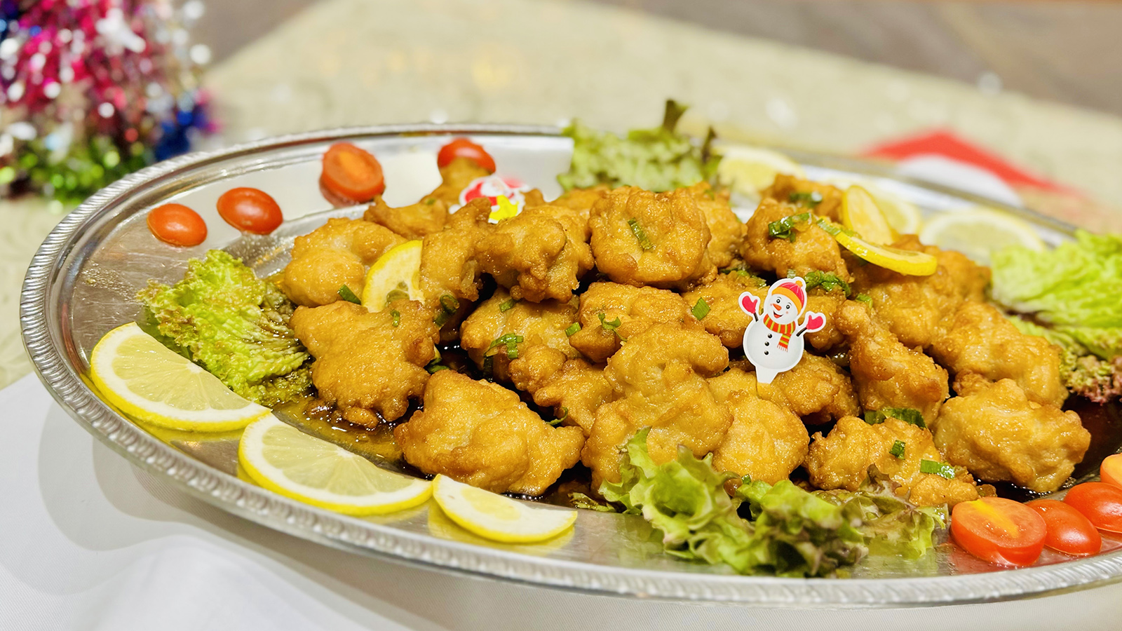 クリスマス特別メニュー