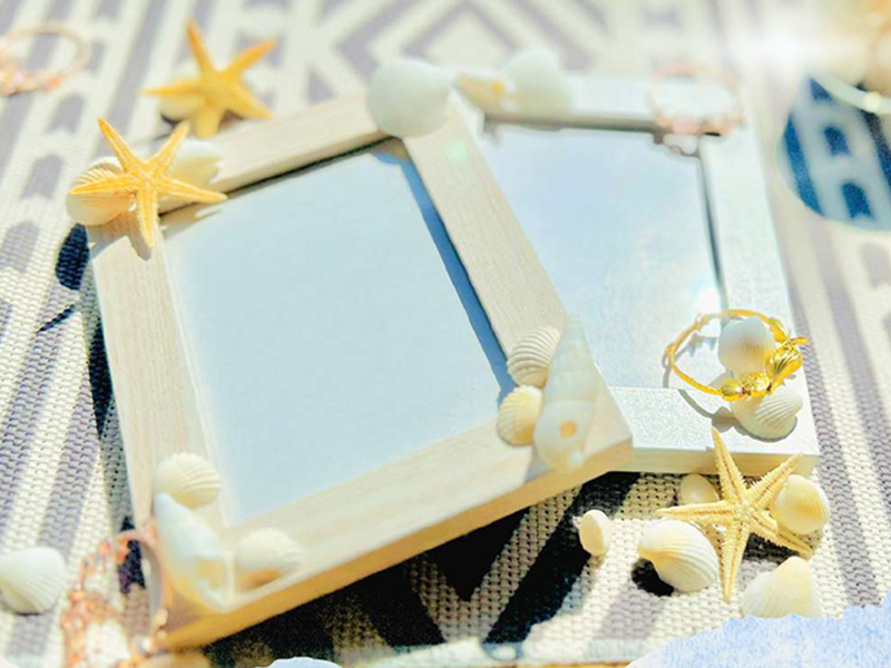 フォトフレーム造り体験イベント