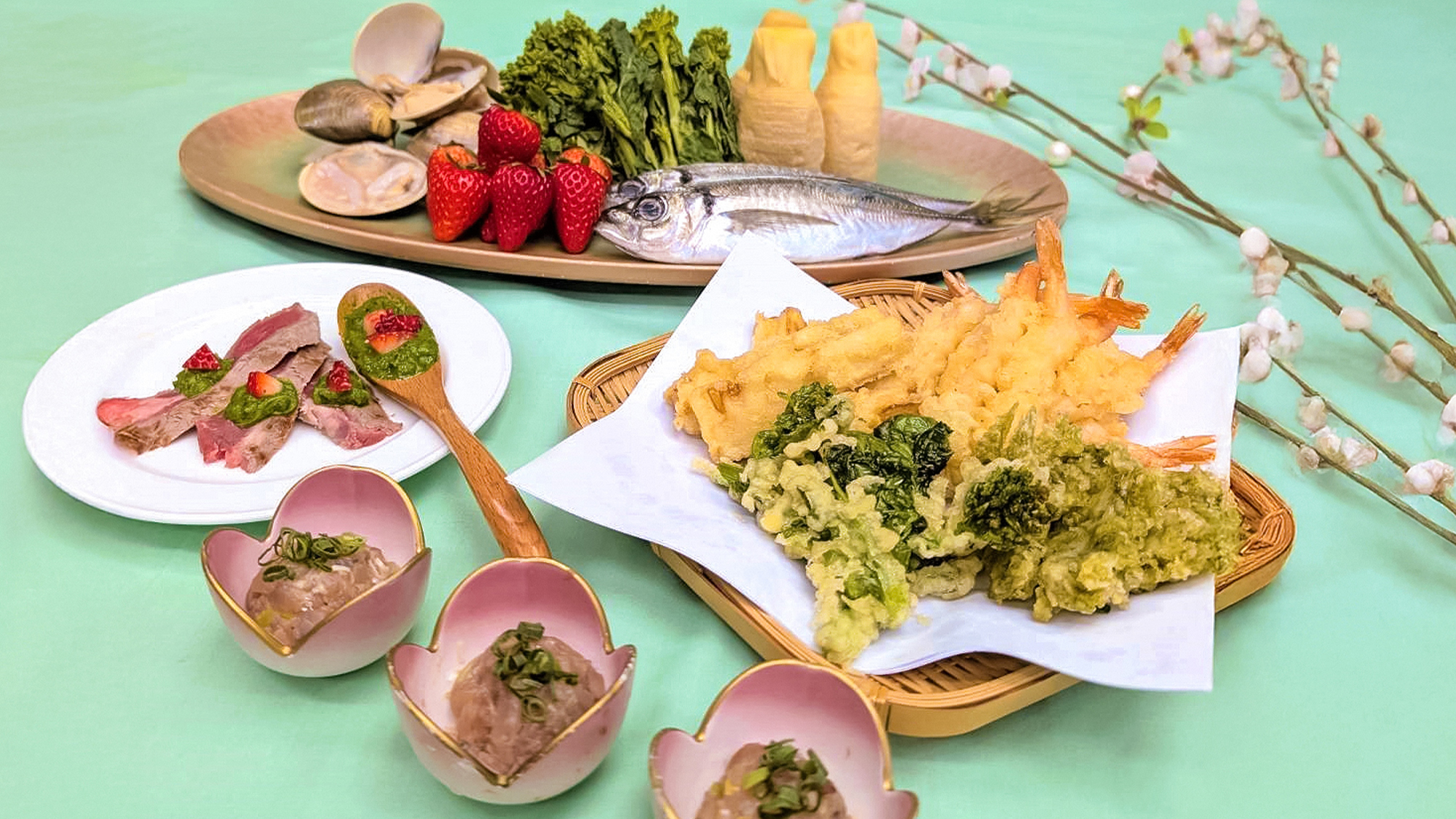 開業4周年記念プランメニュー