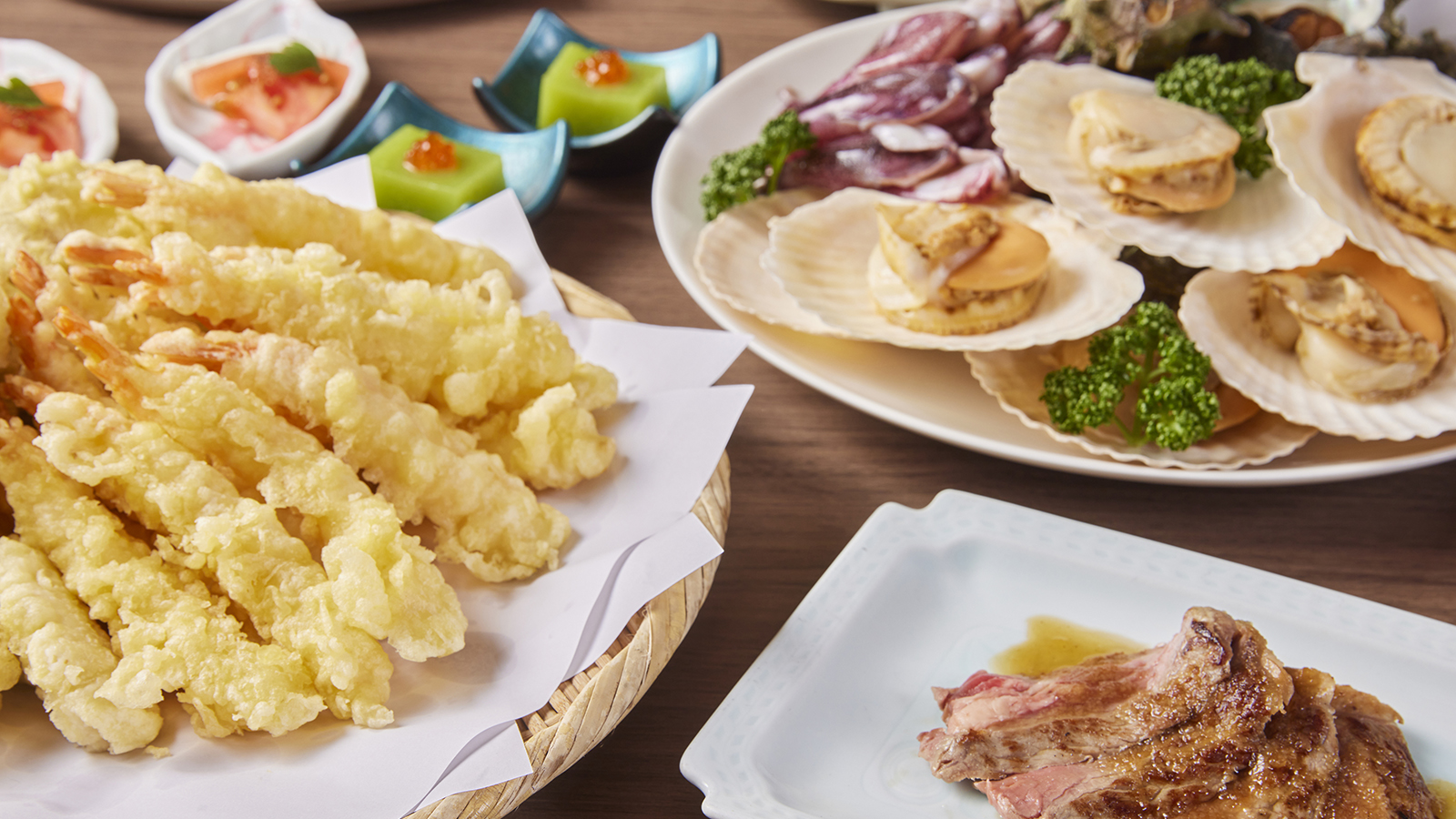 夕食バイキングメニュー 海鮮料理イメージ