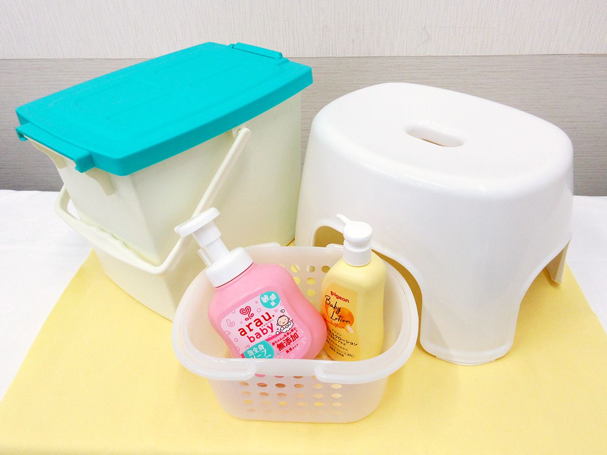 赤ちゃん連れファミリー向けセット写真