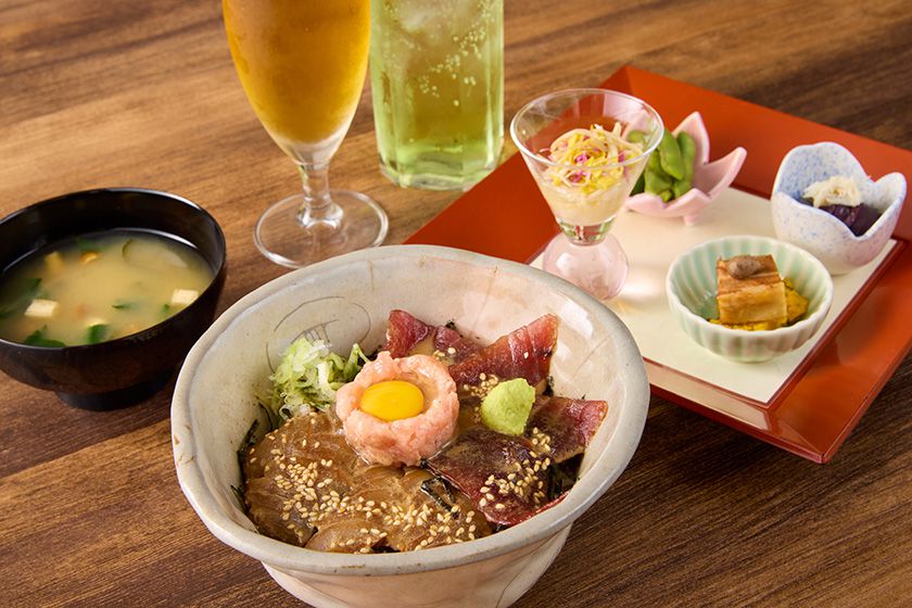 晩酌とミニ丼セットイメージ