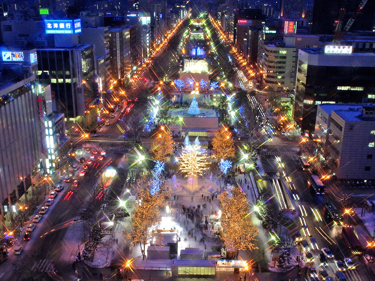 さっぽろ雪まつりの様子