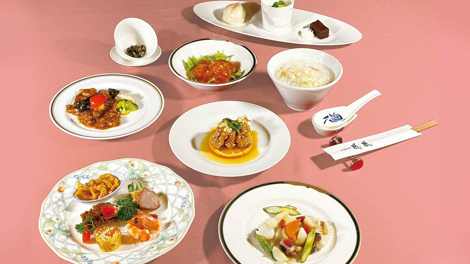 中国料理「鳳凰」で食す！　鳳凰彩華コースイメージ