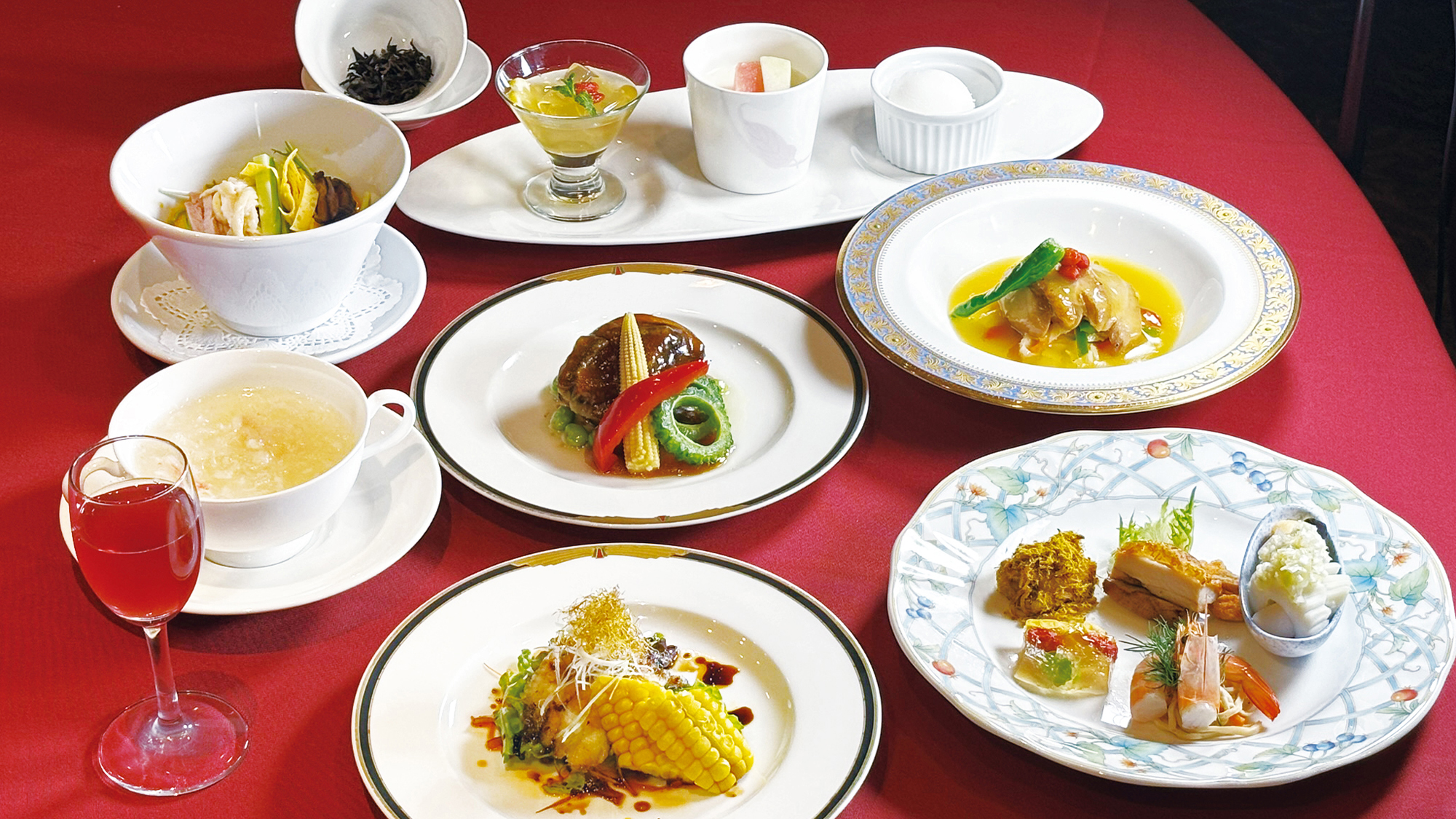 中国料理「鳳凰」で食す！　旬菜薬膳コースイメージ