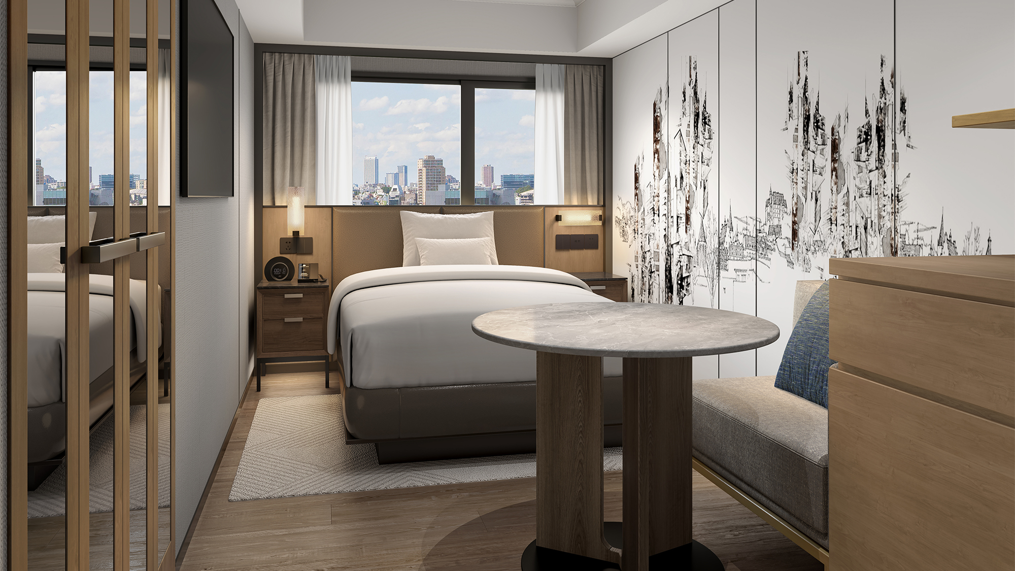 Double-Room ベッドイメージ