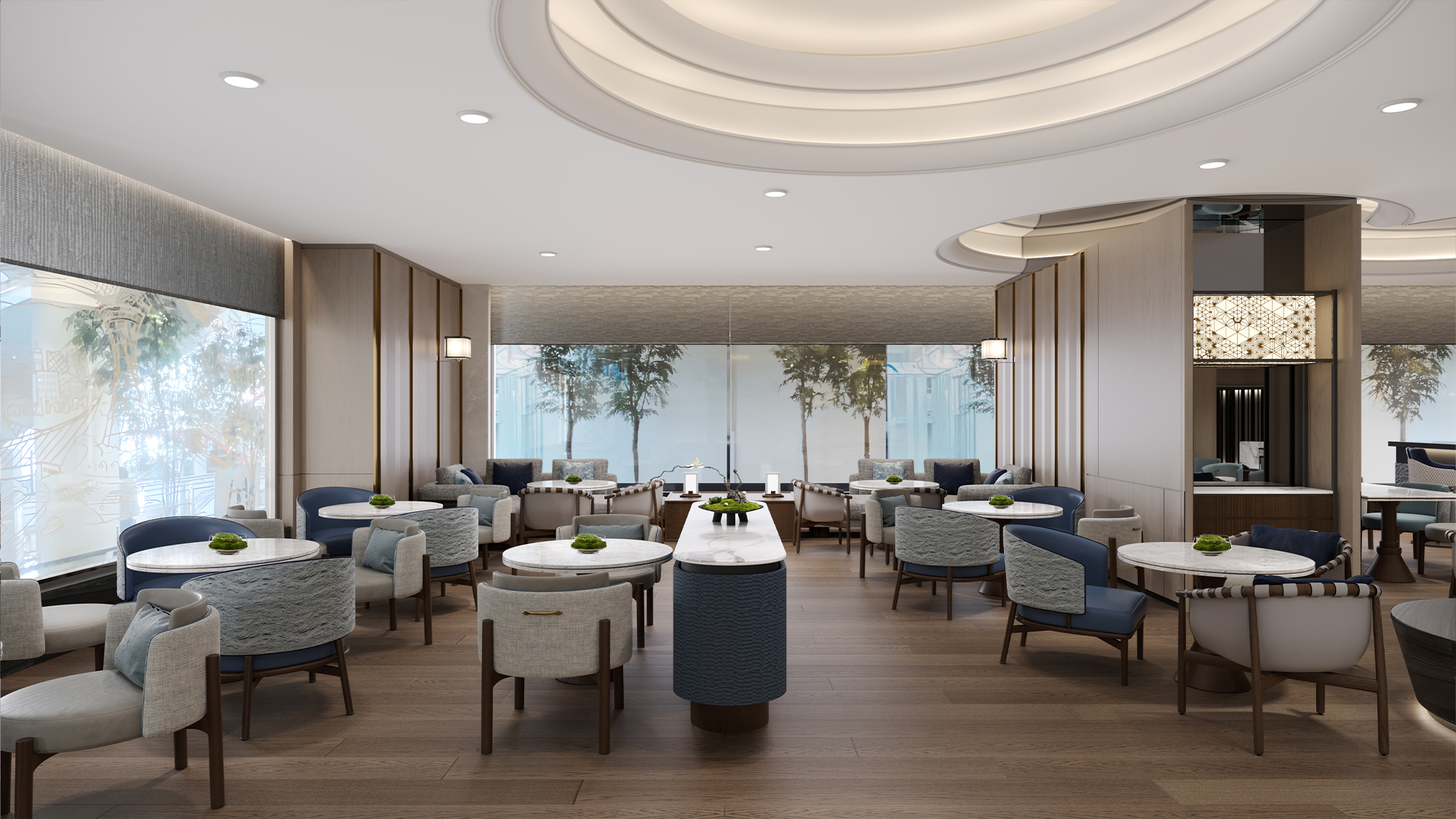 Lobby Lounge Harbor Cafe