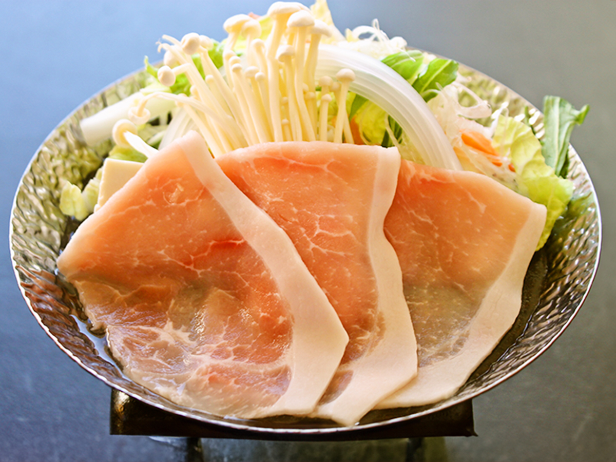 とこ豚ロース豆乳鍋