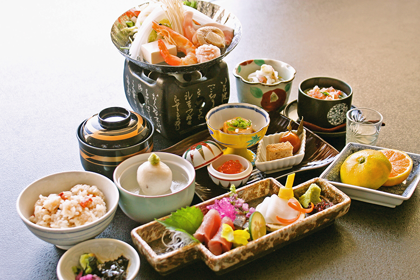 冬の花籠会席イメージ