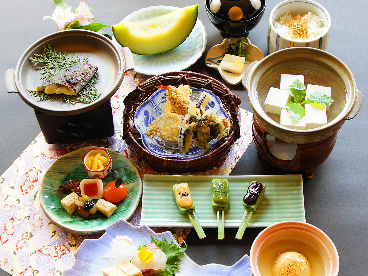 湯葉湯豆腐会席イメージ