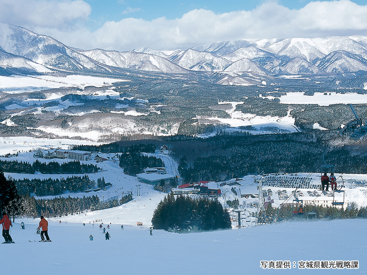 リゾートパークオニコウベ（写真提供：宮城県観光戦略課）