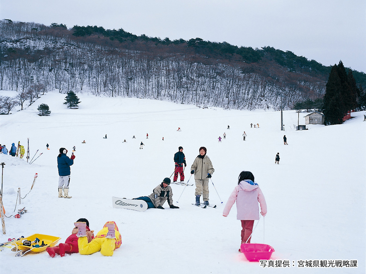 上野々スキー場（写真提供：宮城県観光戦略課）