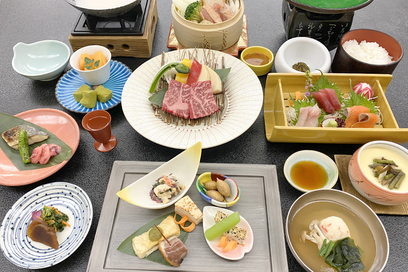 春夏の花の里膳イメージ