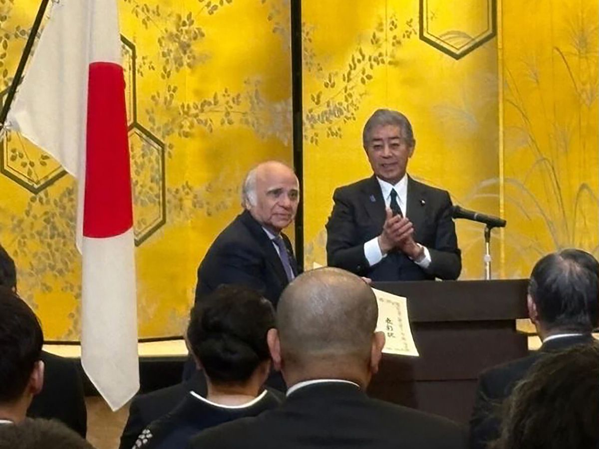 HMI社長 外務大臣表彰を授賞