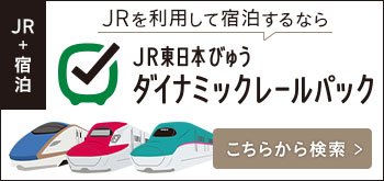 JR東日本びゅう　JR＋宿泊プラン