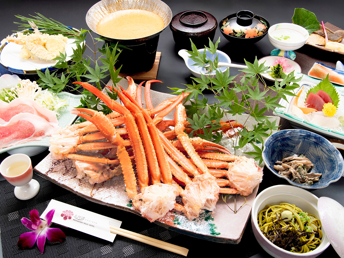 かに食べ放題付き特別会席