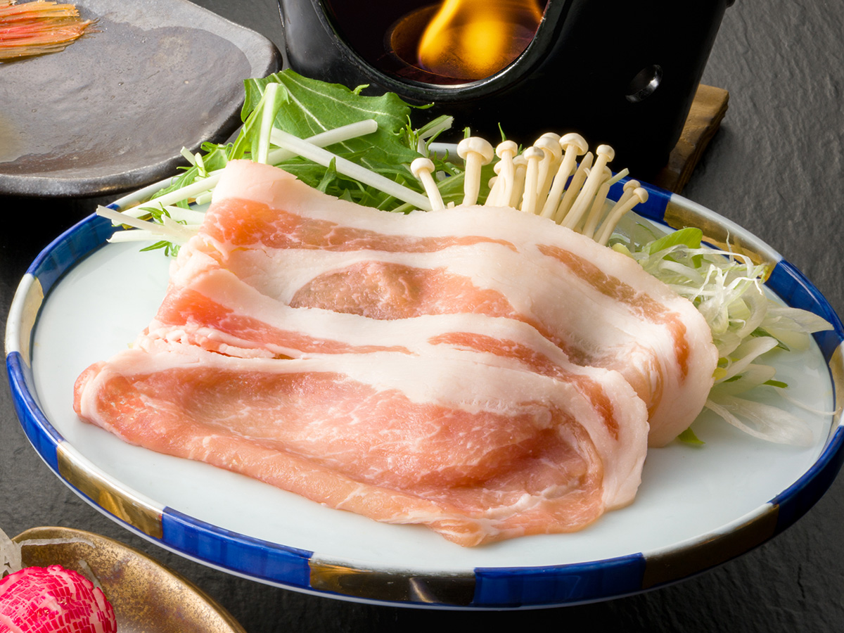 日帰り会席「旬」ブランド豚の鍋