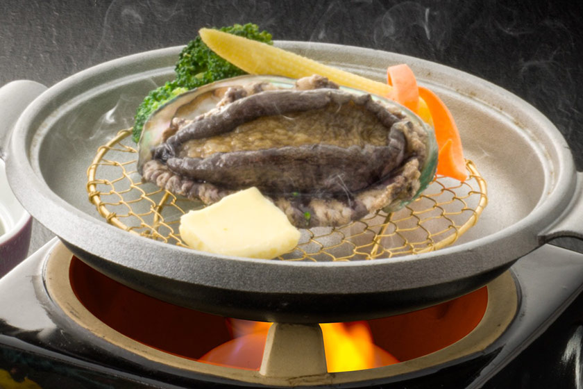 あわび残酷焼き