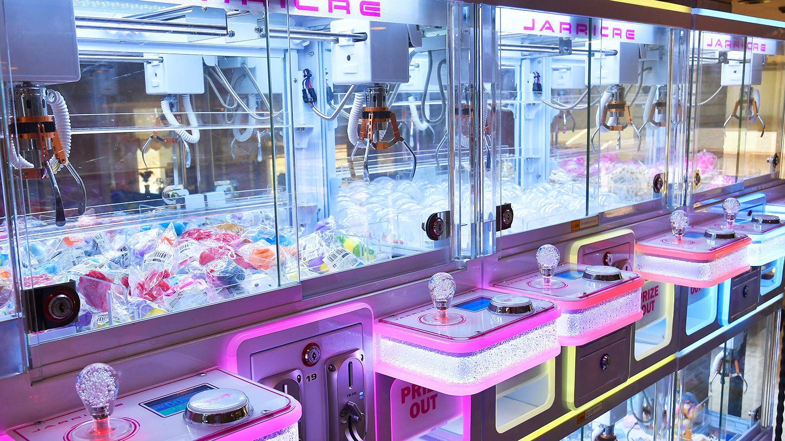様々なゲームがあるゲームコーナー