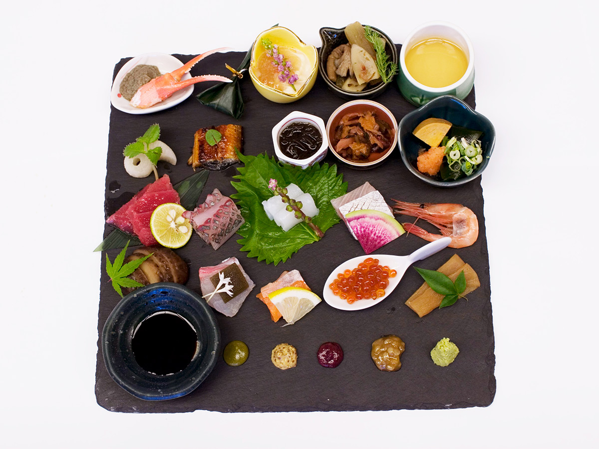 手巻き寿司会席プレート