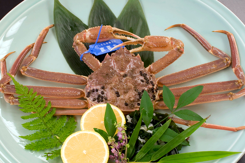 タグ付きの松葉蟹イメージ