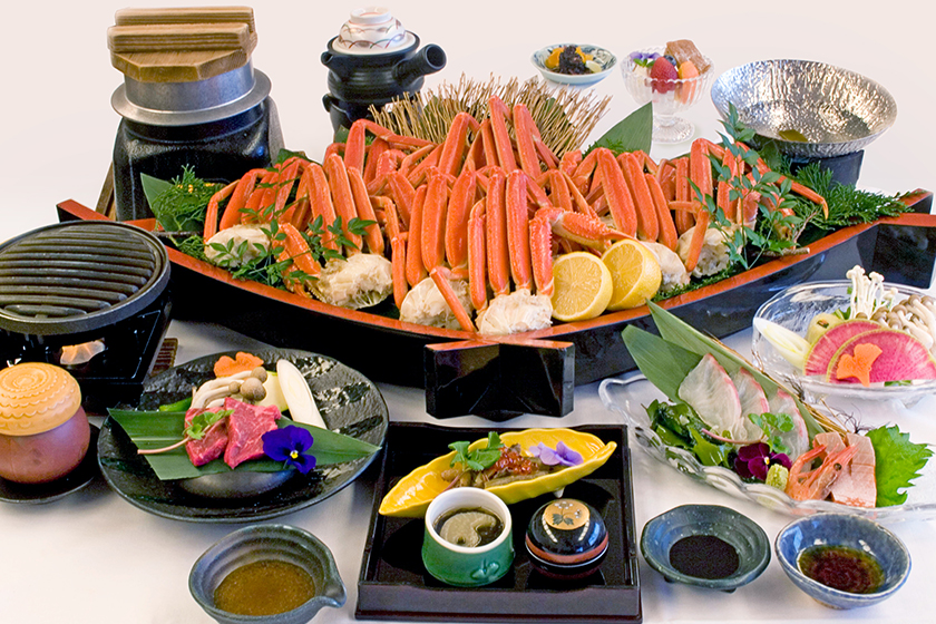 鯛しゃぶしゃぶ＋蟹食べ放題90分イメージ