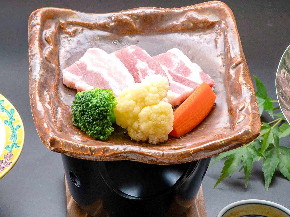 豚陶板焼き