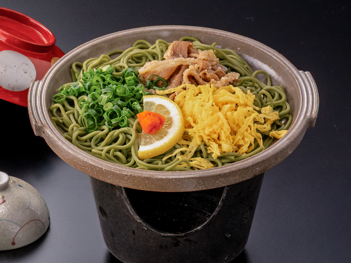 おたのしみ会席の瓦蕎麦