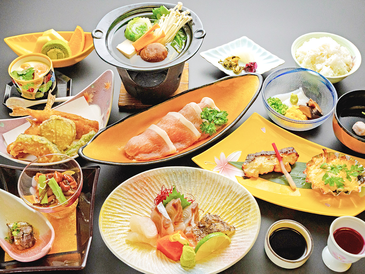 春夏の花衣会席