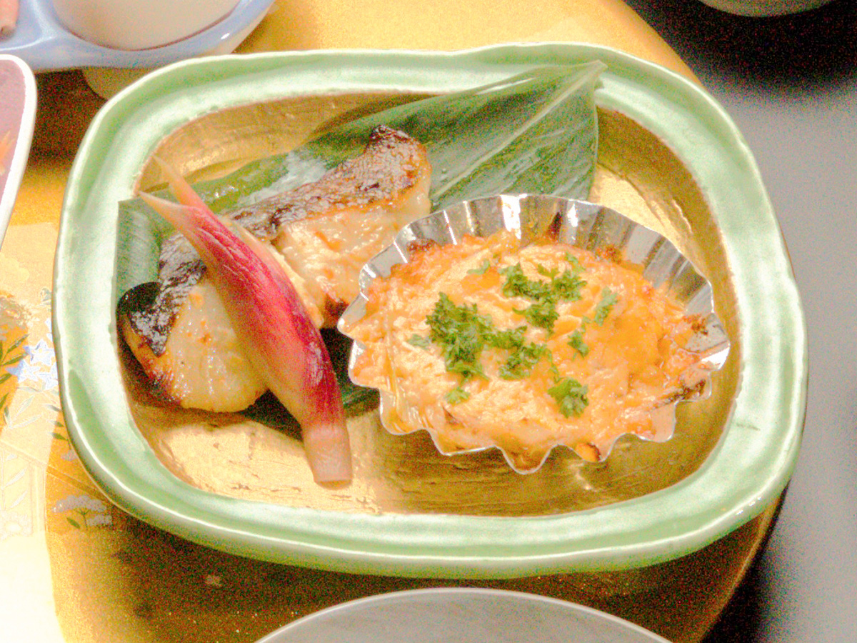 春夏の雅会席・魚の西京焼・あけぼの焼