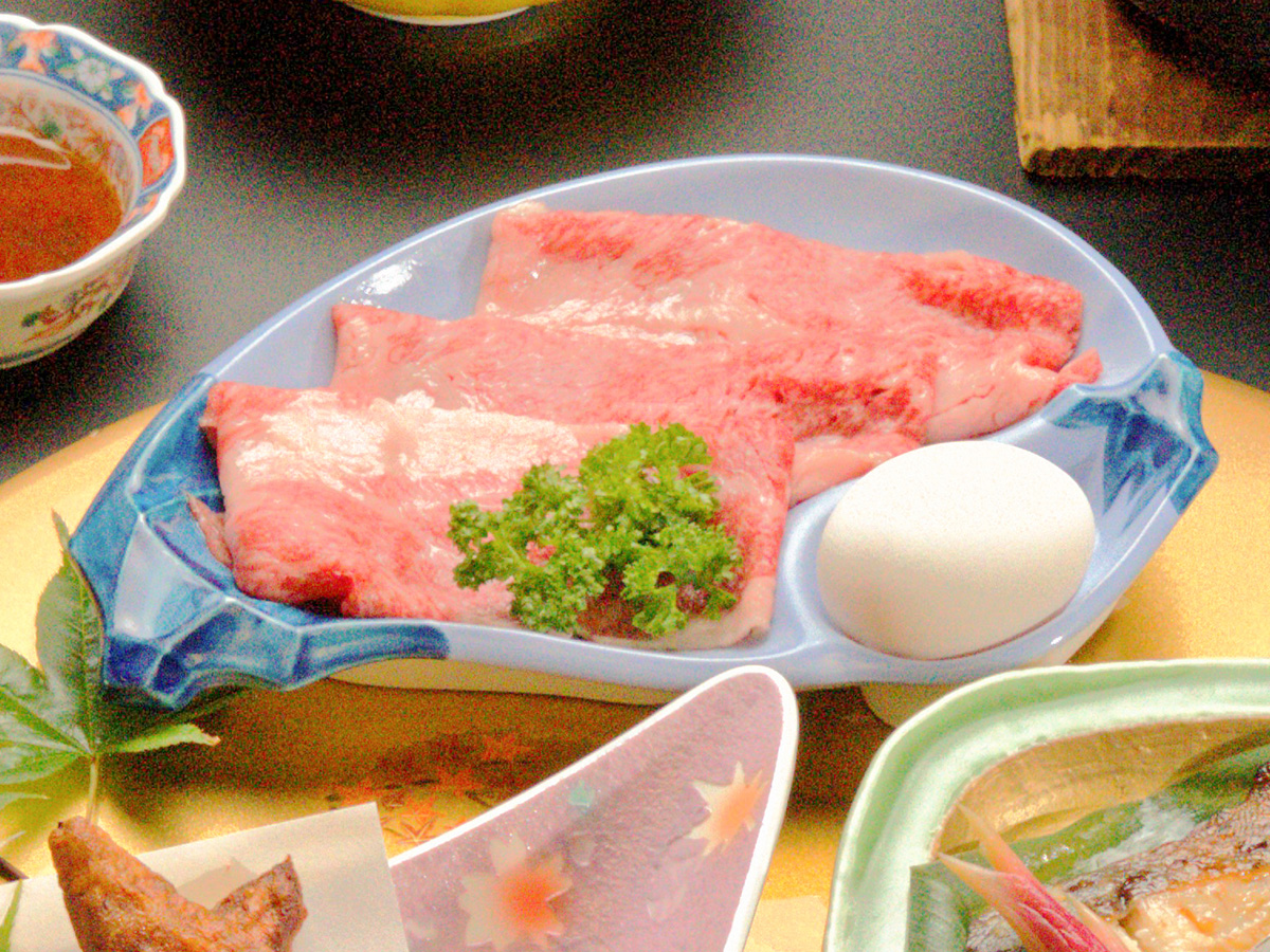 春夏の雅会席・すき焼き鍋