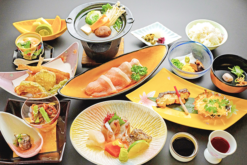 春夏の花衣会席イメージ